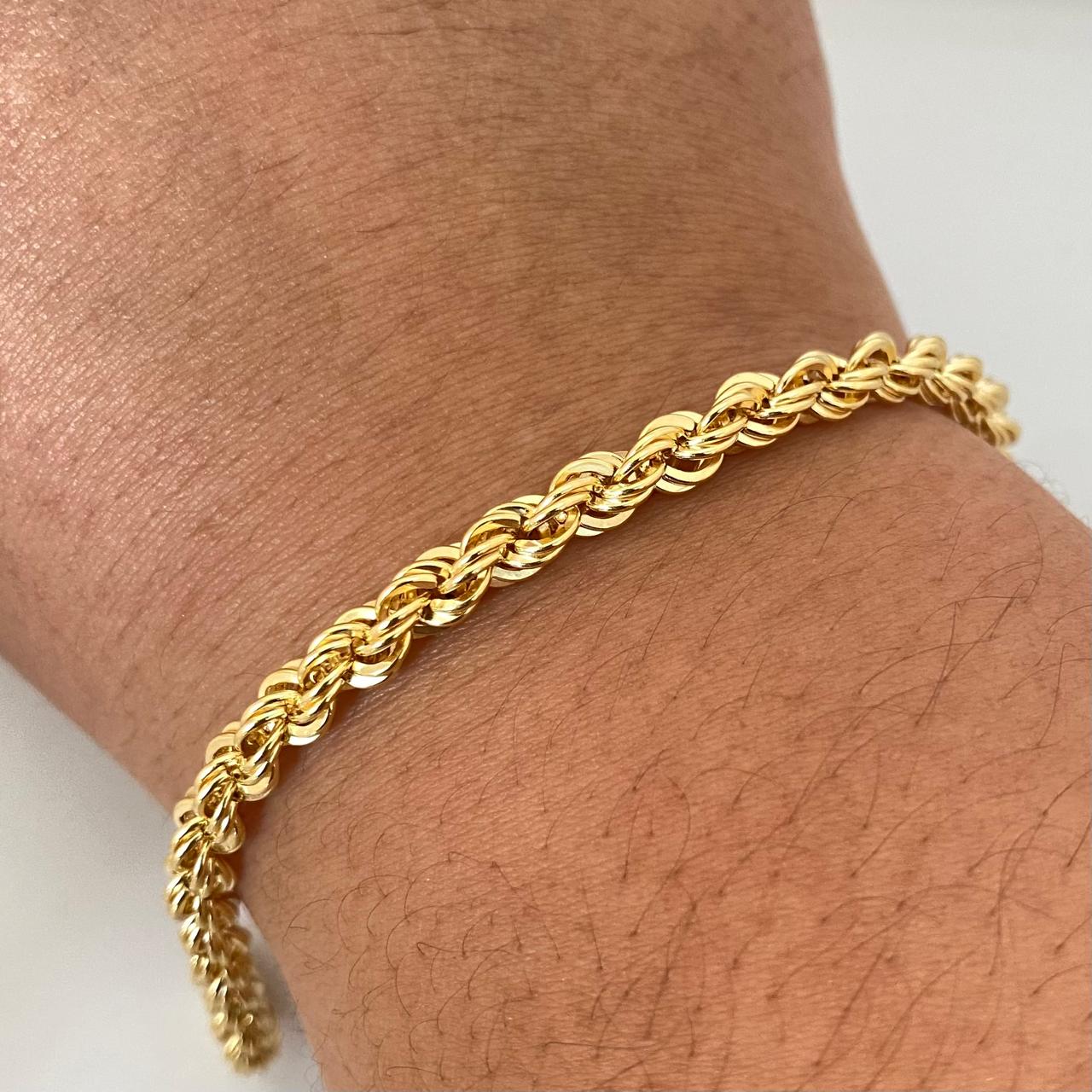 Pulso It lazo Oro amarillo 18k +1 / 5,65 Gr / 4,85 mm / 20,5 Cm